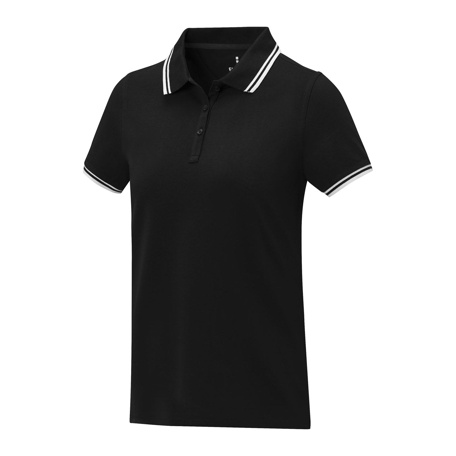 Amarago kortärmad pikétröja med tippning för dam