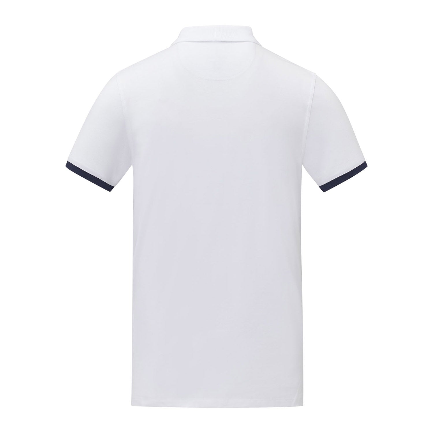 Morgan tvåtons kortärmad pikétröja för herr