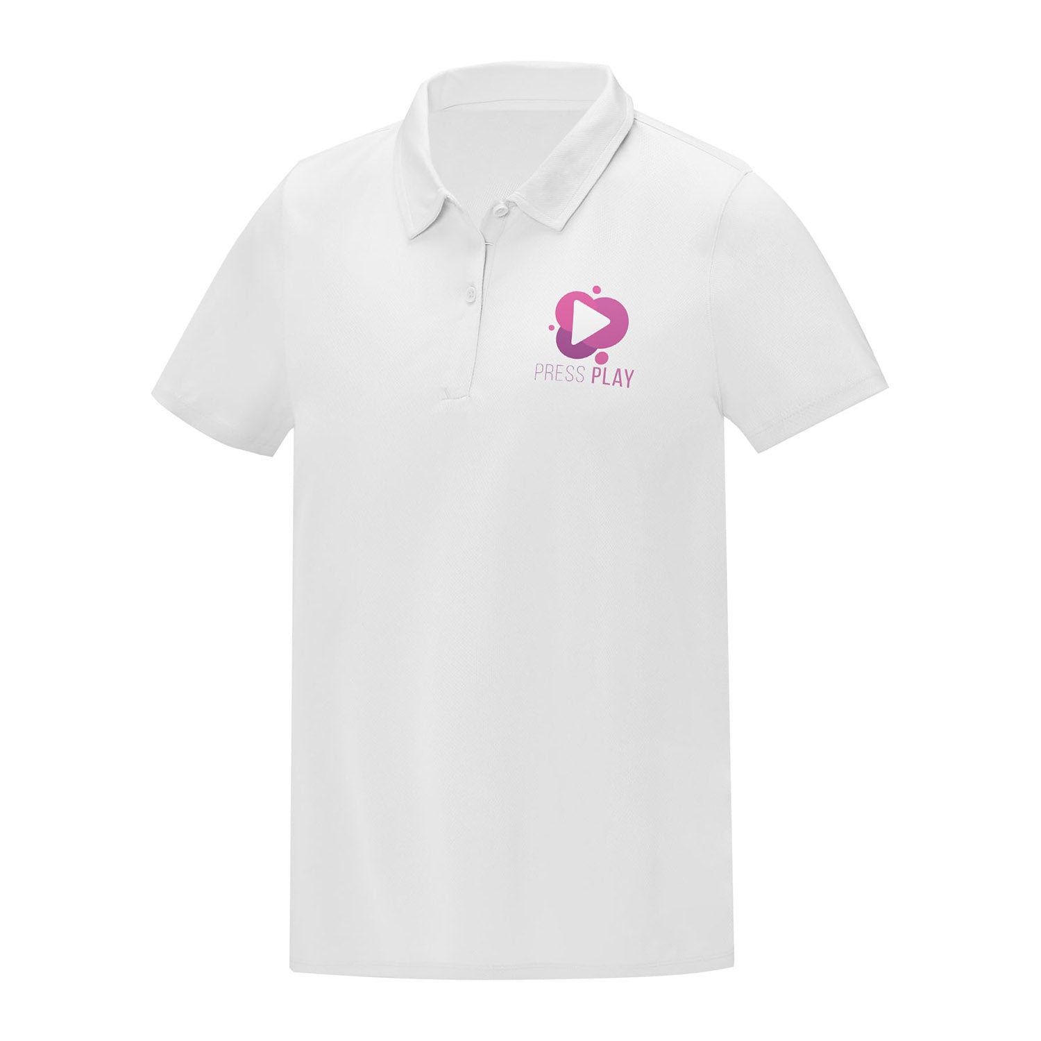 Deimos kortärmad pikétröja för dam med snygg passform