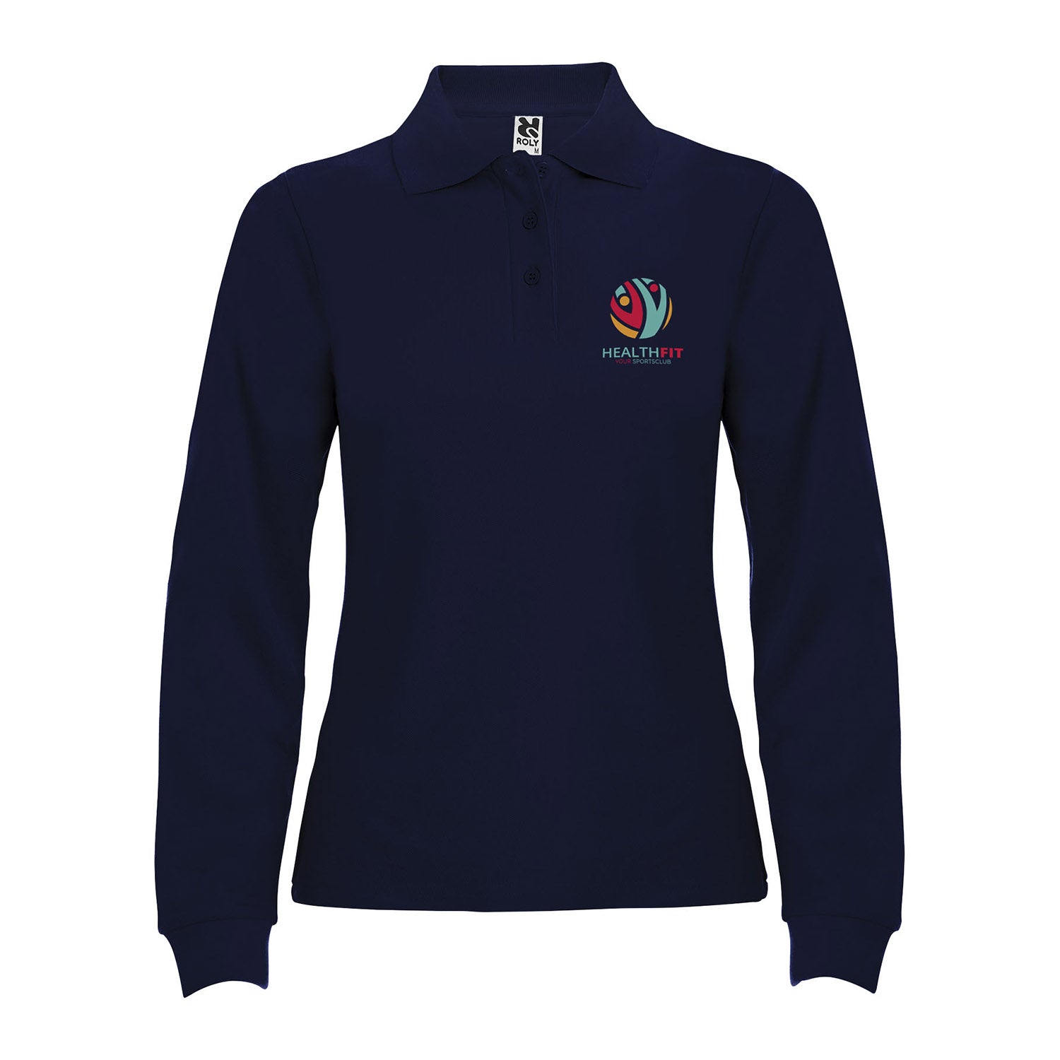 Estrella långärmad pikétröja för dam