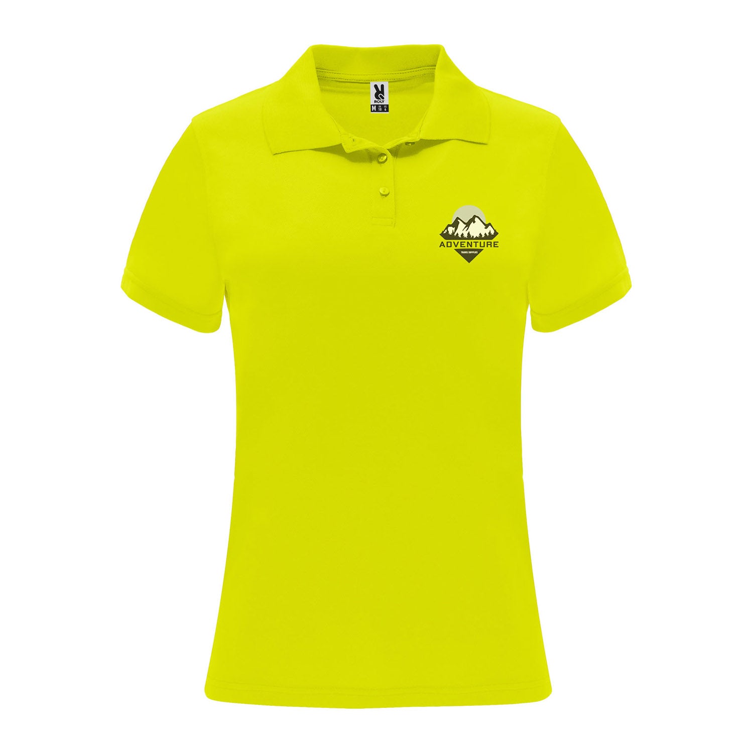 Monzha kortärmad funktionspikétröja för dam