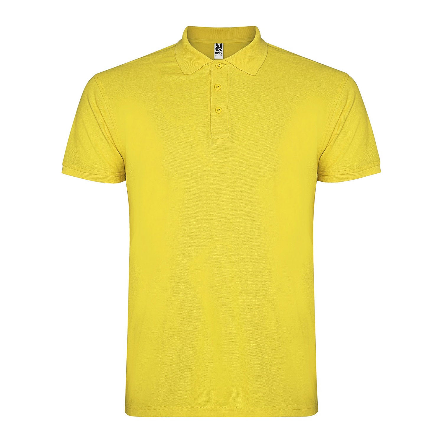 Star kortärmad pikétröja för herr