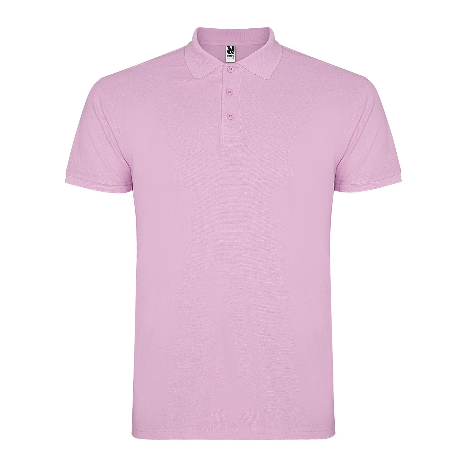 Star kortärmad pikétröja för herr