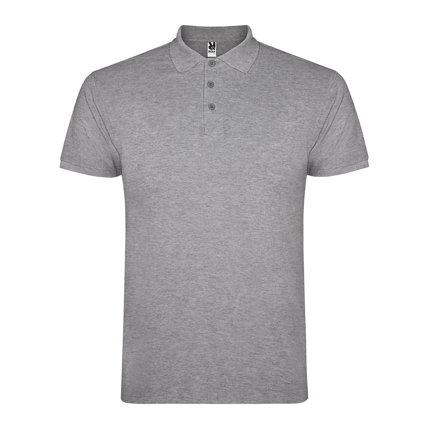 Star kortärmad pikétröja för herr