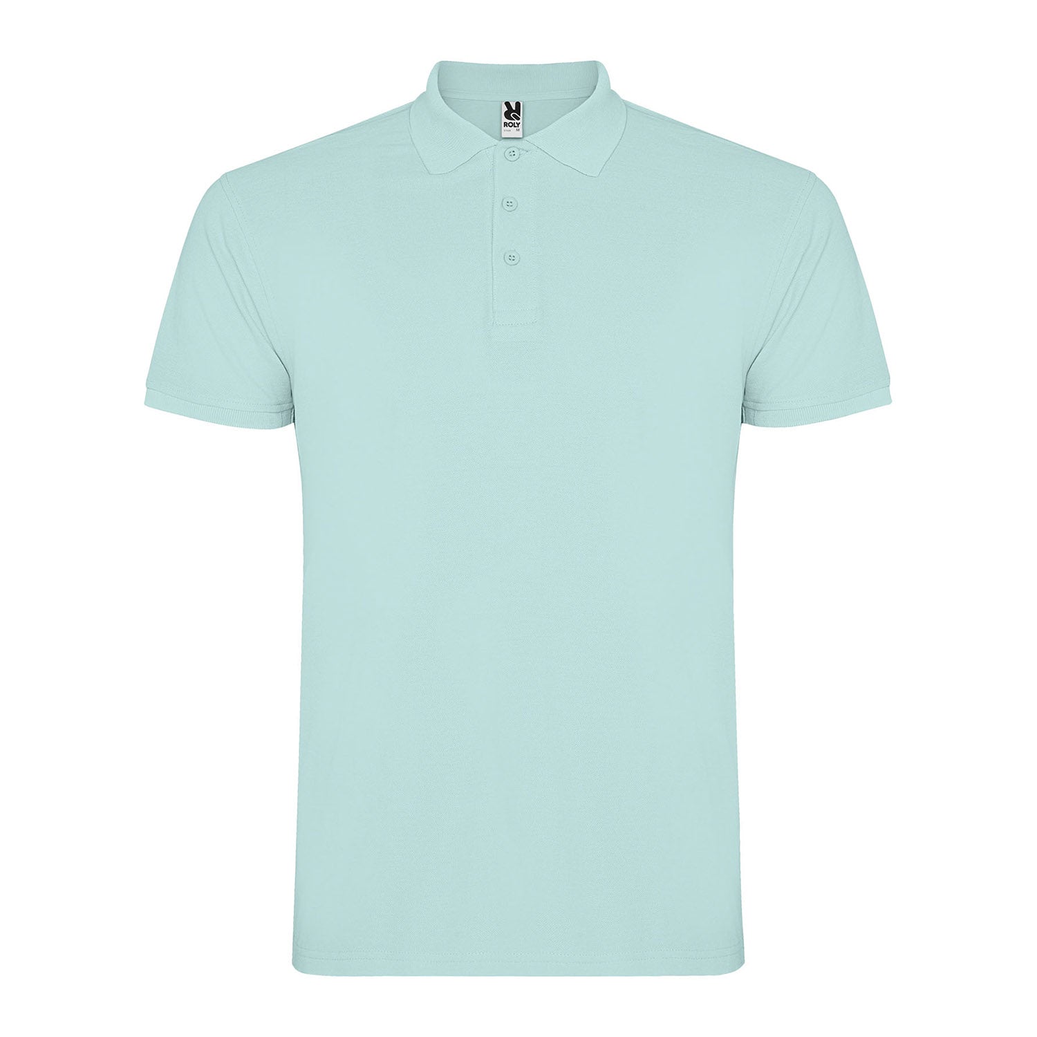 Star kortärmad pikétröja för herr