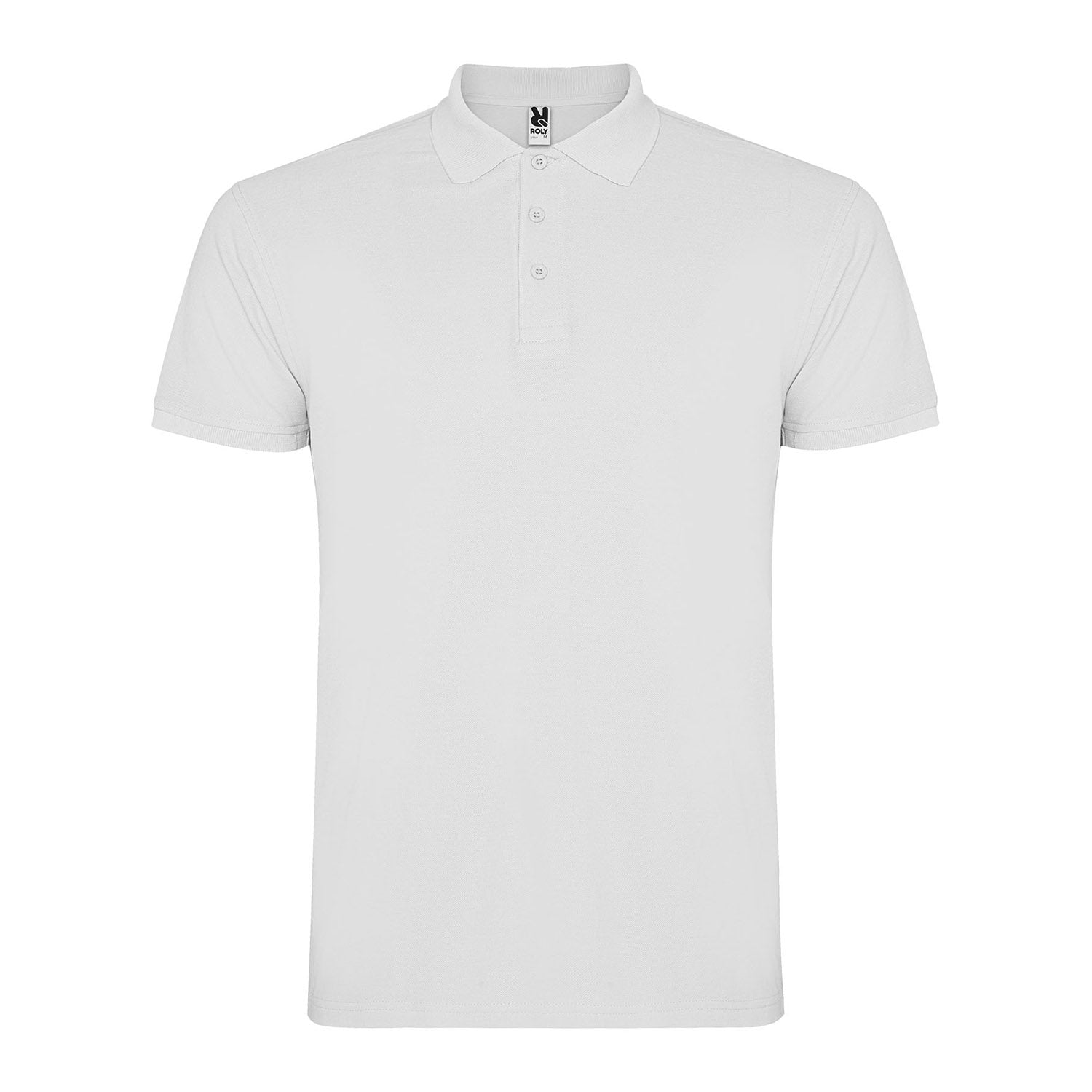 Star kortärmad pikétröja för herr