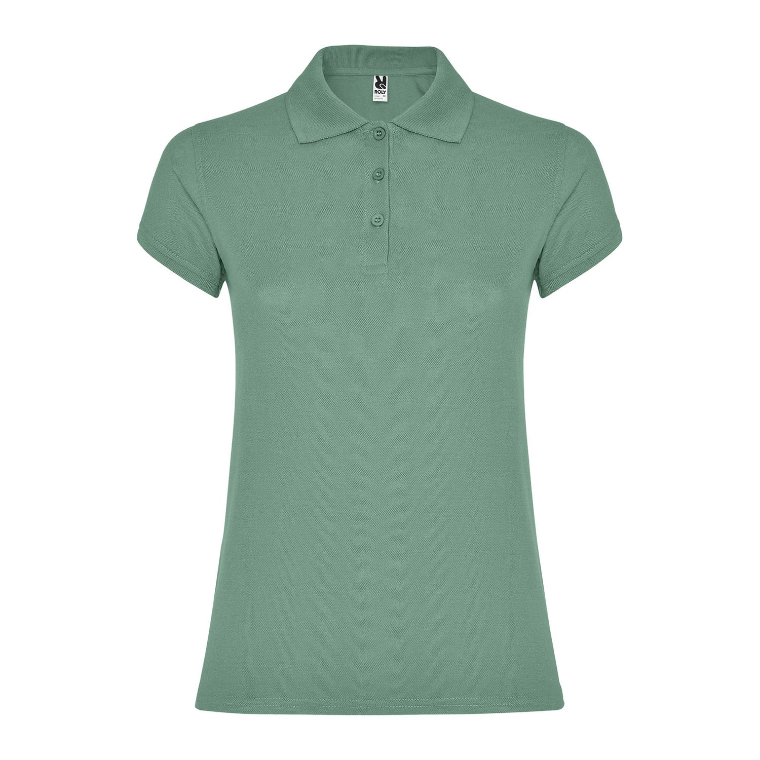 Star kortärmad pikétröja för dam