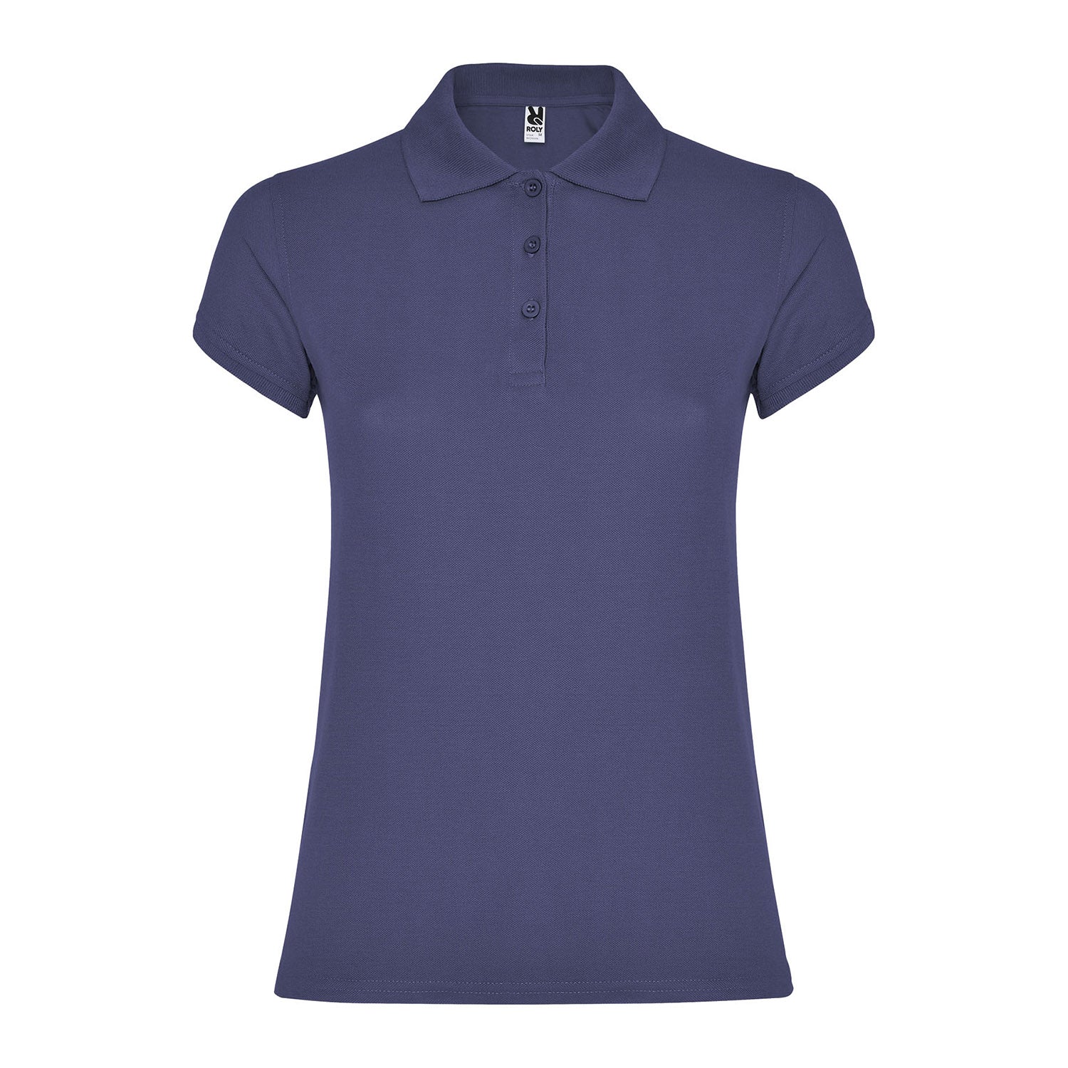 Star kortärmad pikétröja för dam