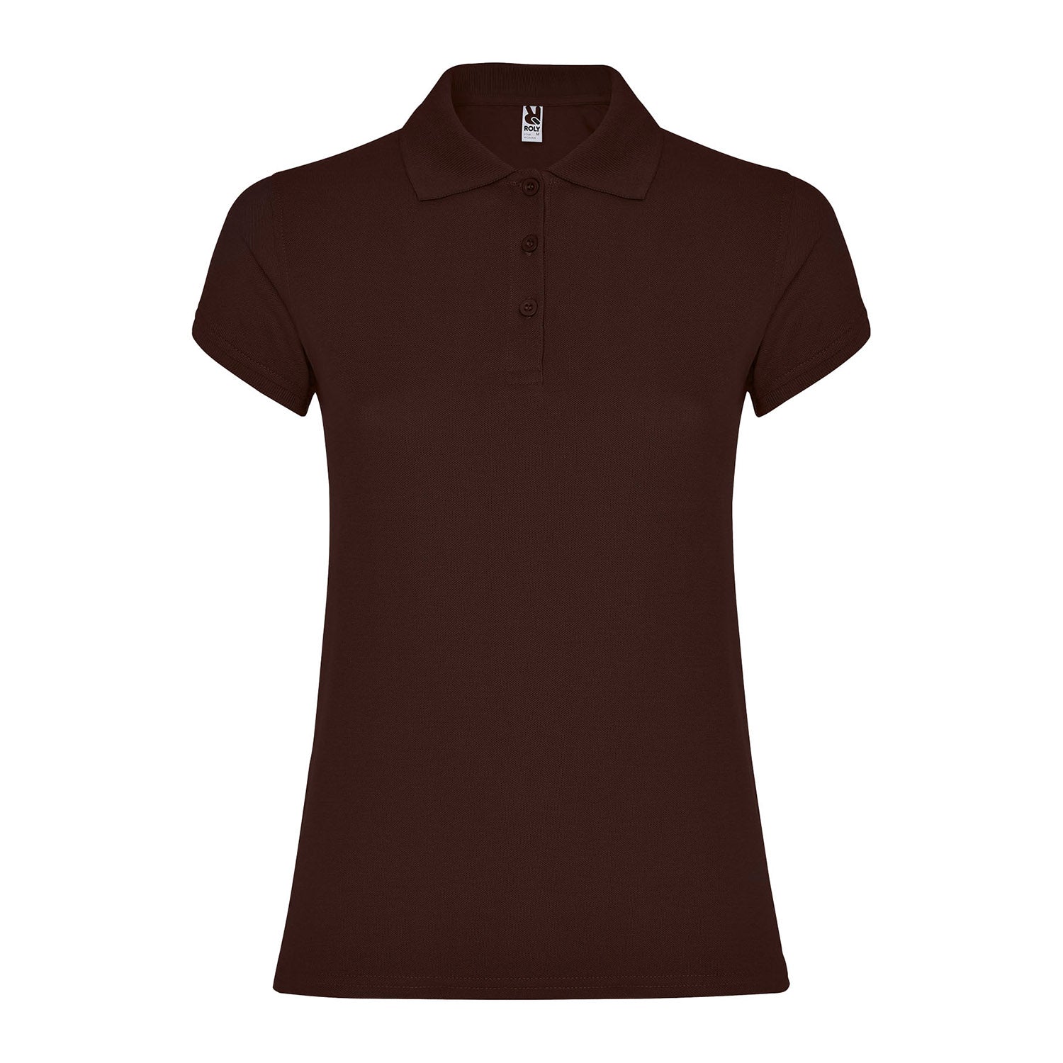 Star kortärmad pikétröja för dam