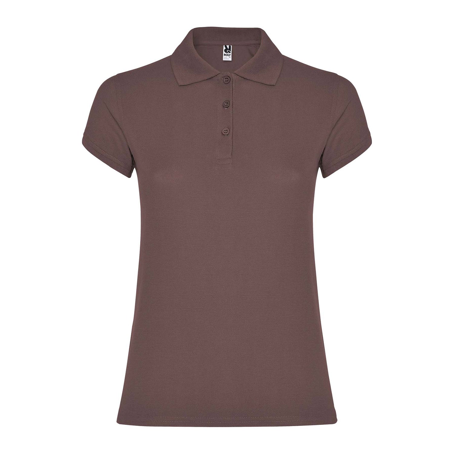 Star kortärmad pikétröja för dam