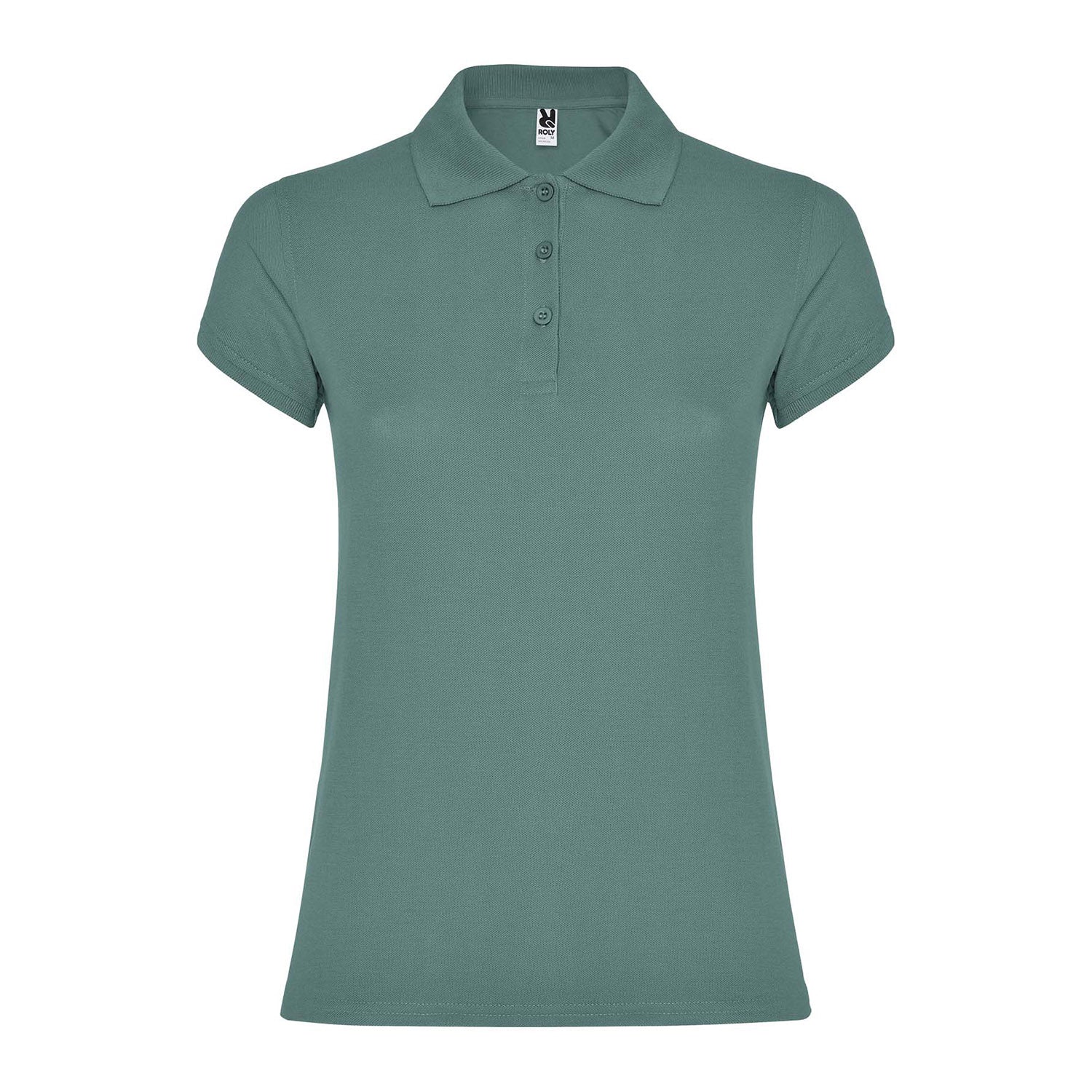 Star kortärmad pikétröja för dam