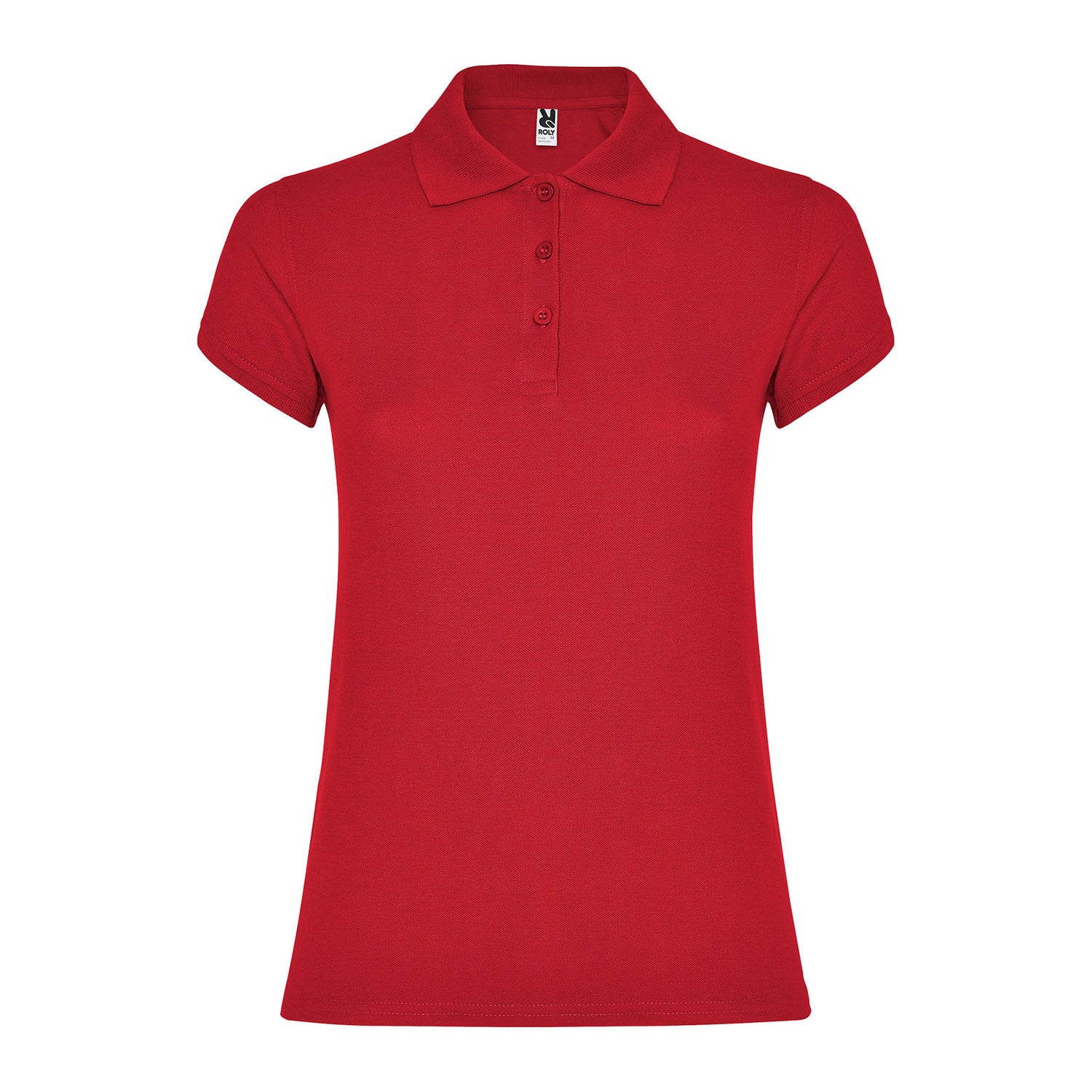 Star kortärmad pikétröja för dam