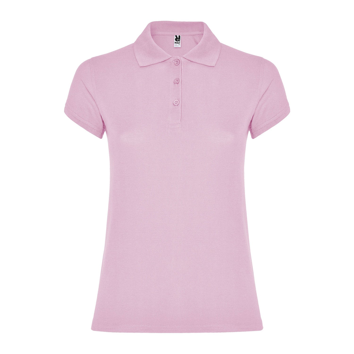 Star kortärmad pikétröja för dam