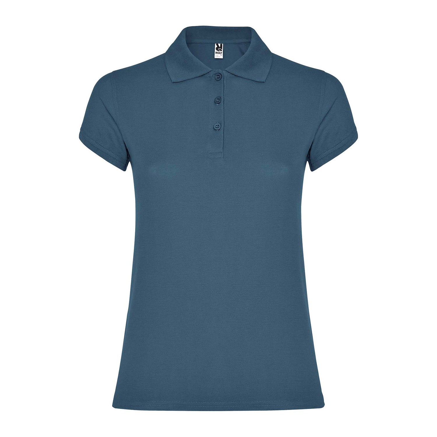 Star kortärmad pikétröja för dam