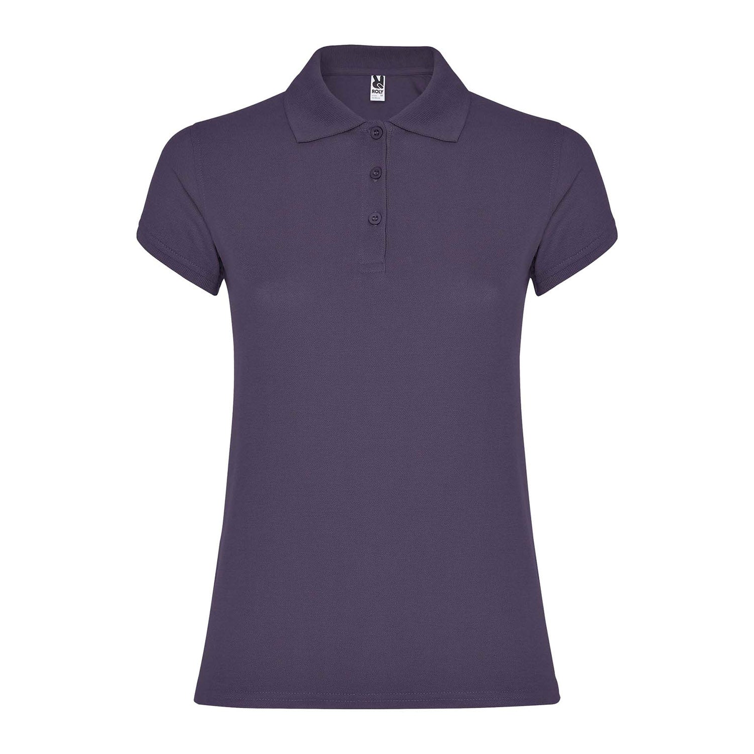 Star kortärmad pikétröja för dam