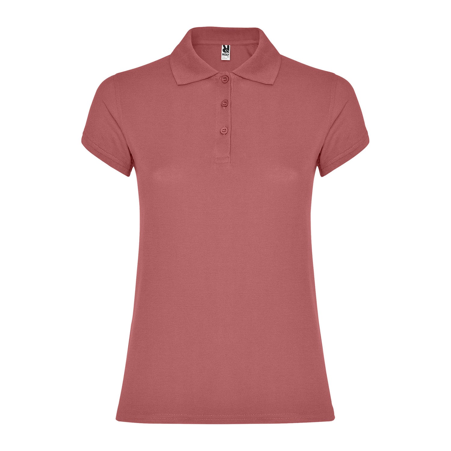 Star kortärmad pikétröja för dam