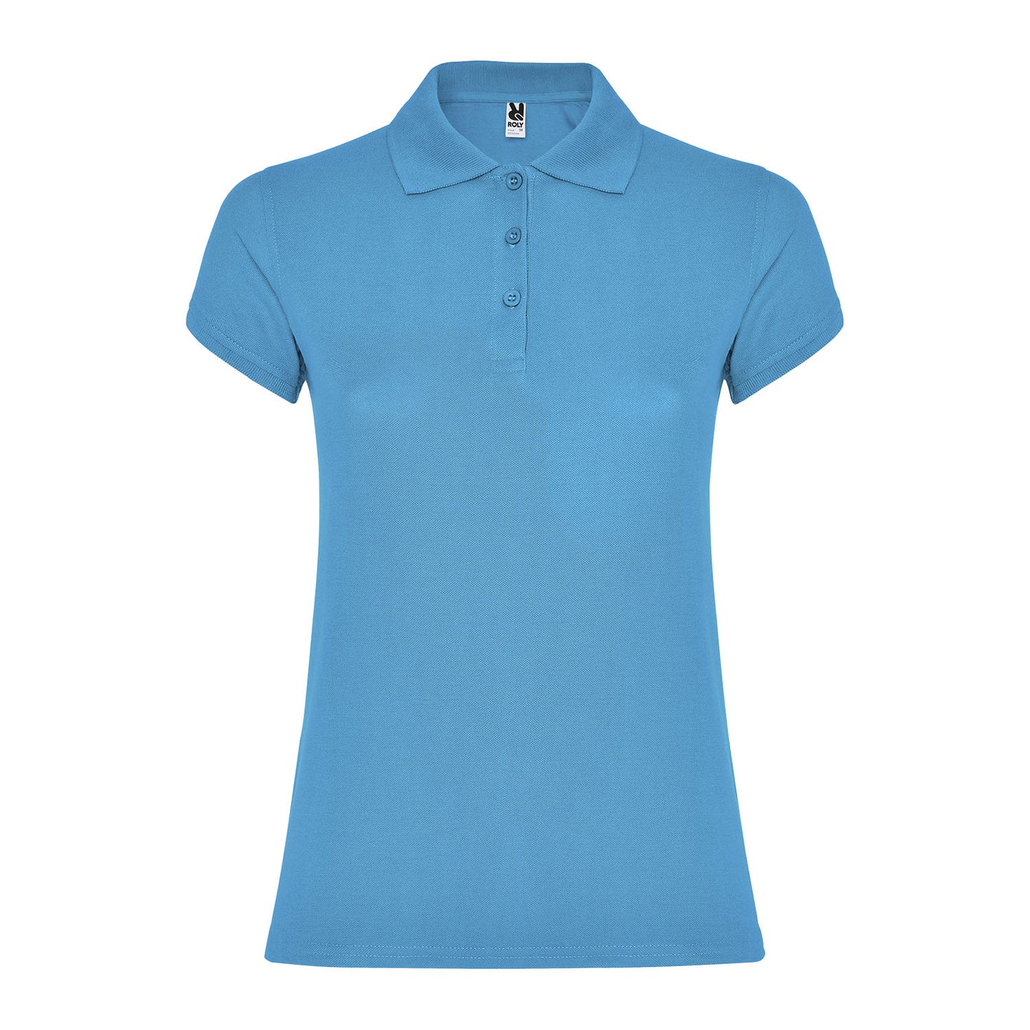 Star kortärmad pikétröja för dam