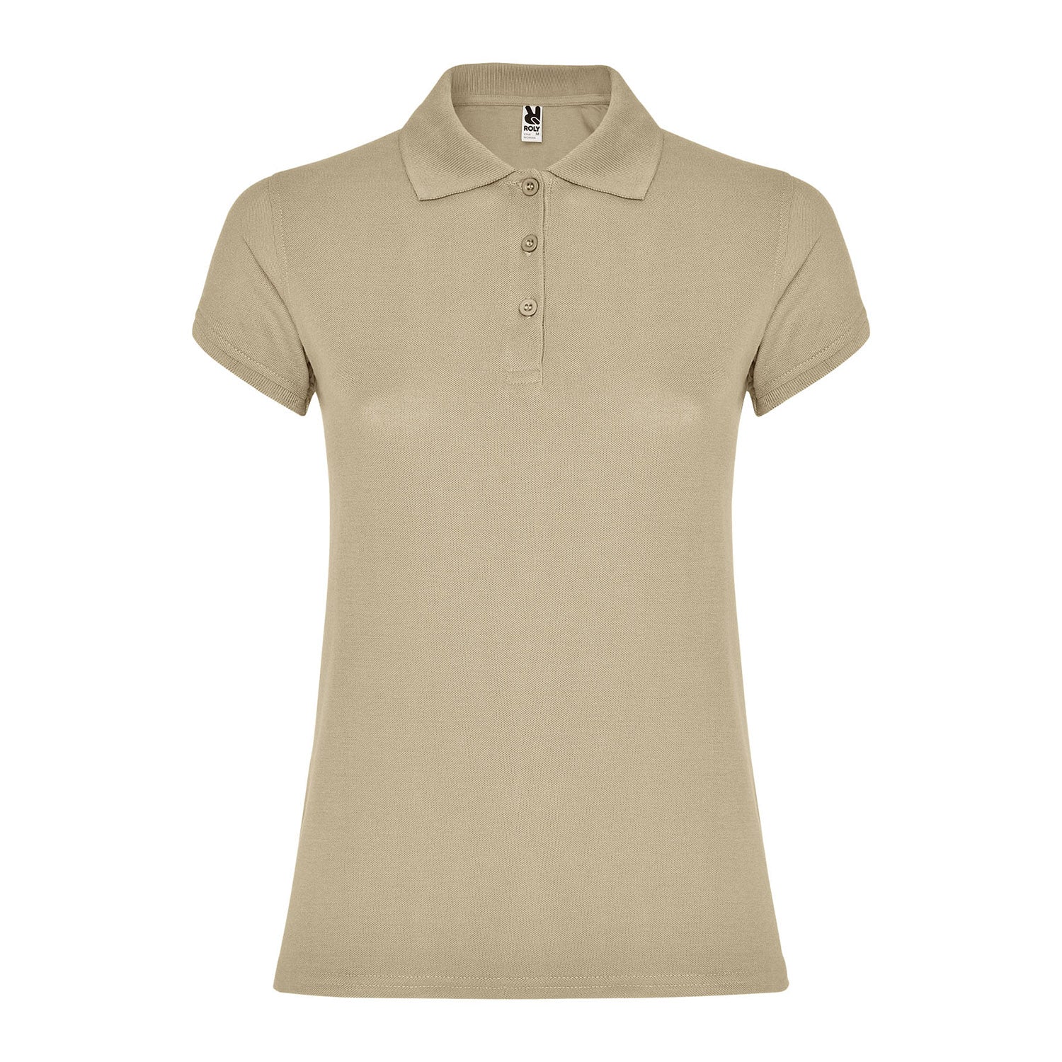 Star kortärmad pikétröja för dam