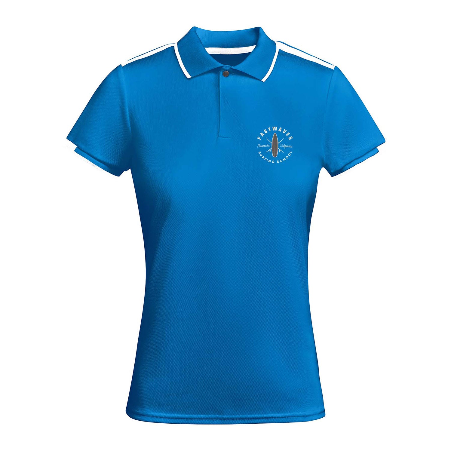 Tamil kortärmad sportpolo för dam