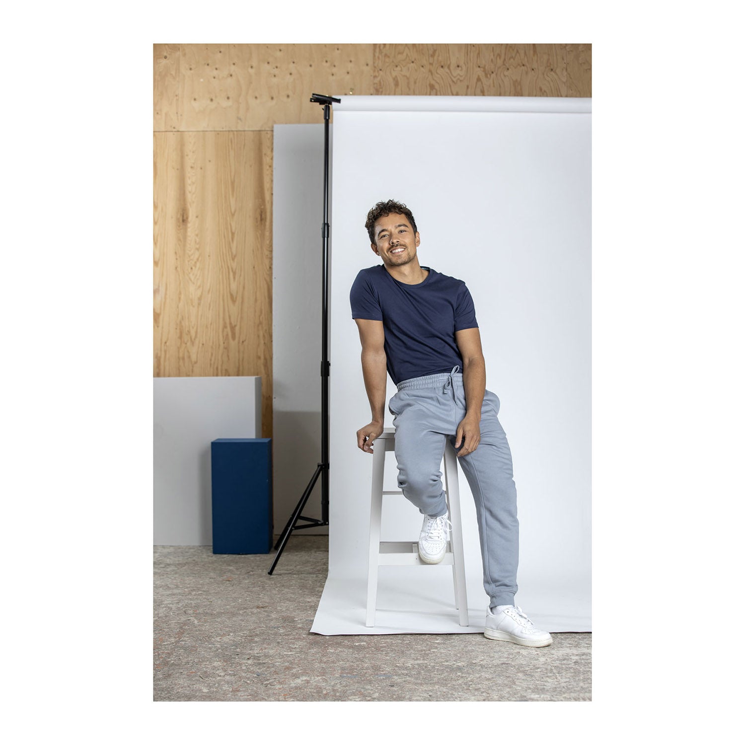 Azurite kortärmad herr ekologisk t-shirt