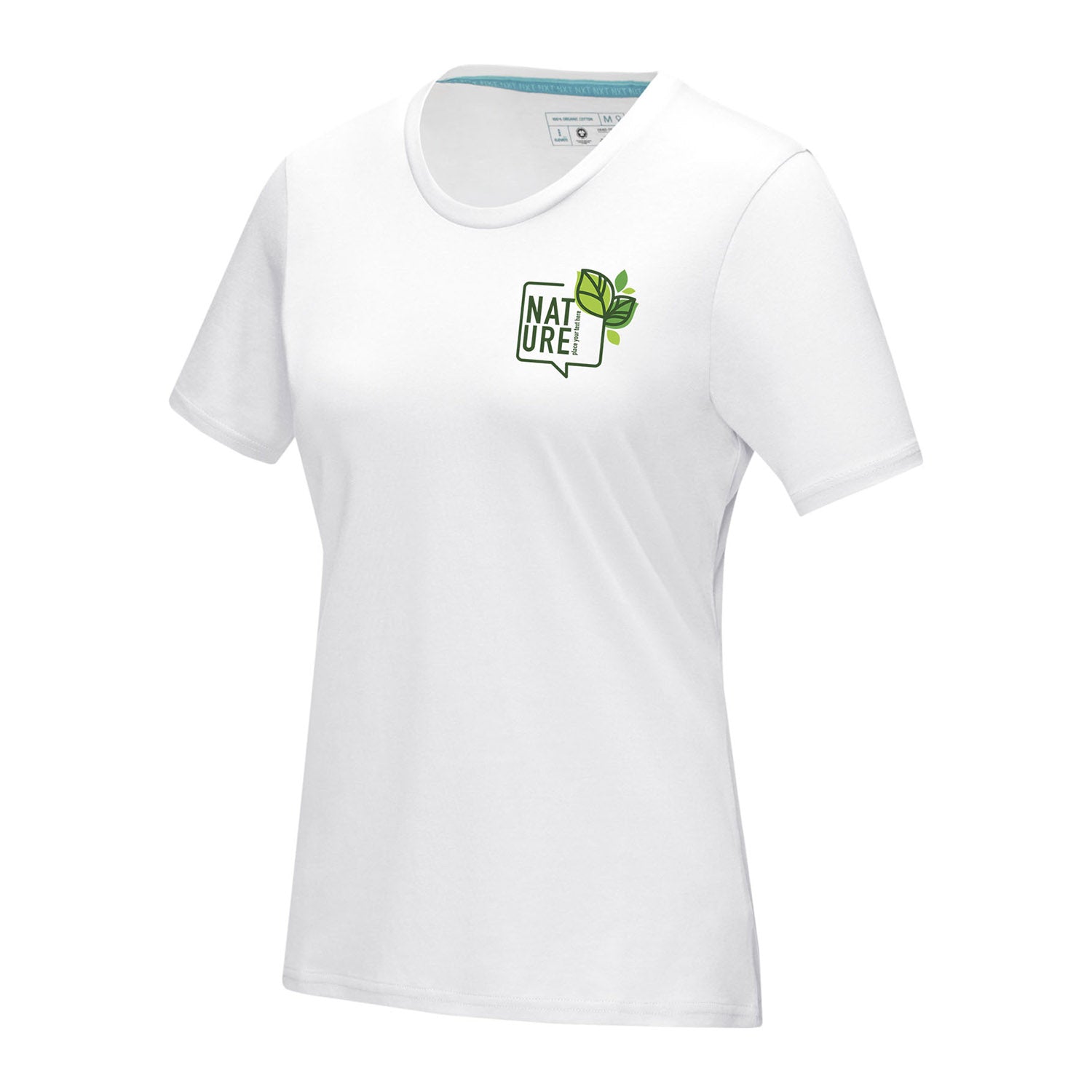 Azurite kortärmad dam ekologisk t-shirt