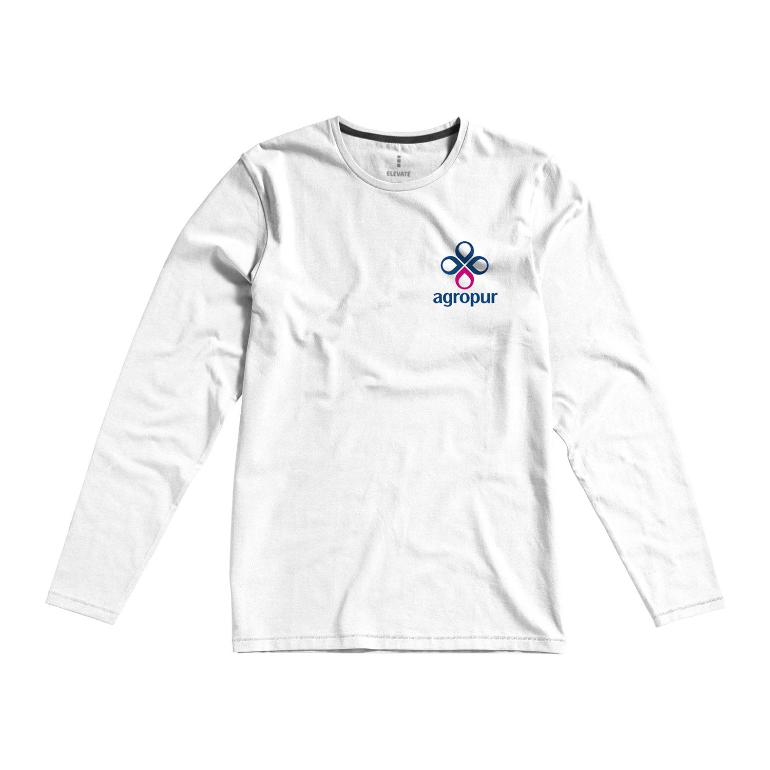 Ponoka långärmad ekologisk herrtröja