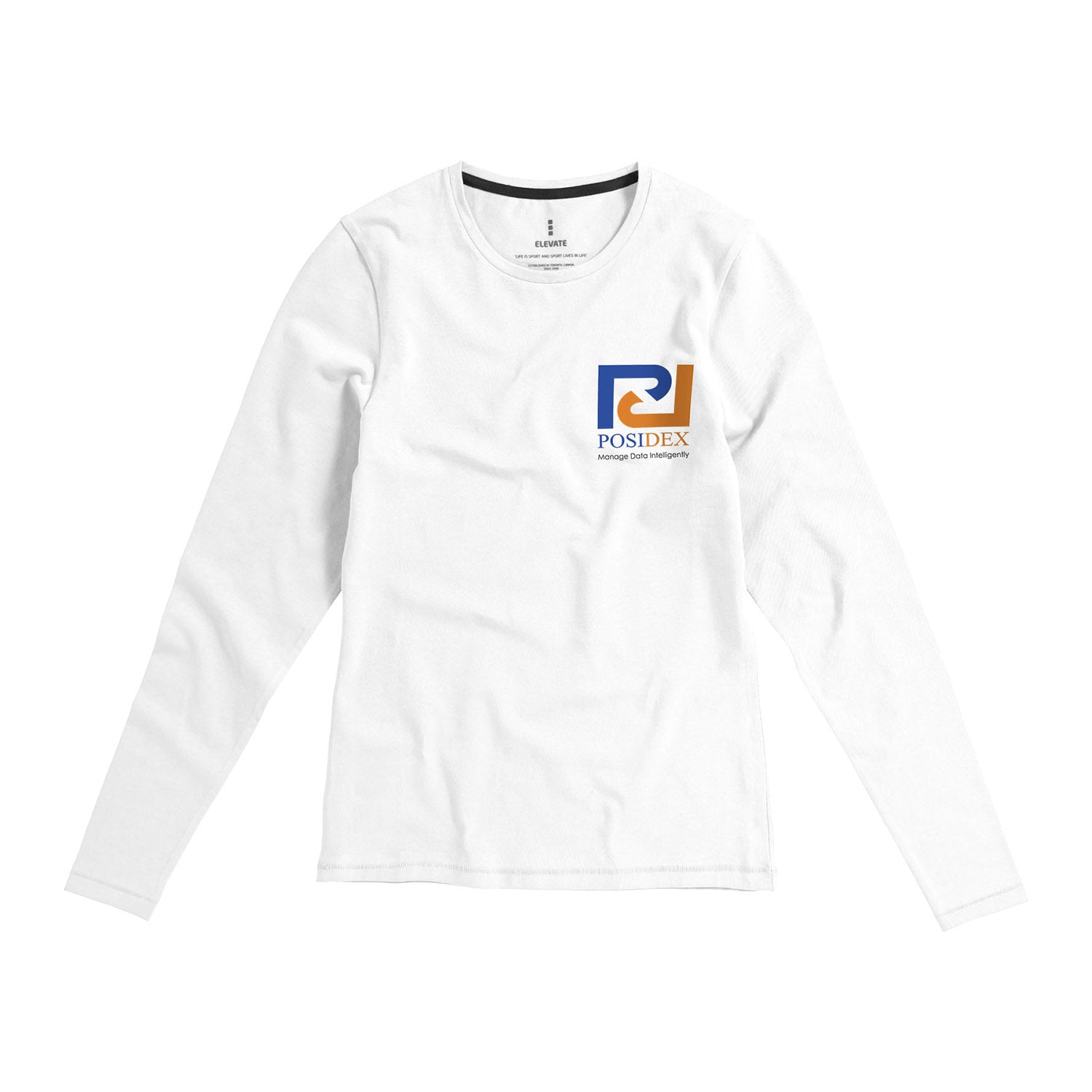 Ponoka långärmad ekologisk damtröja