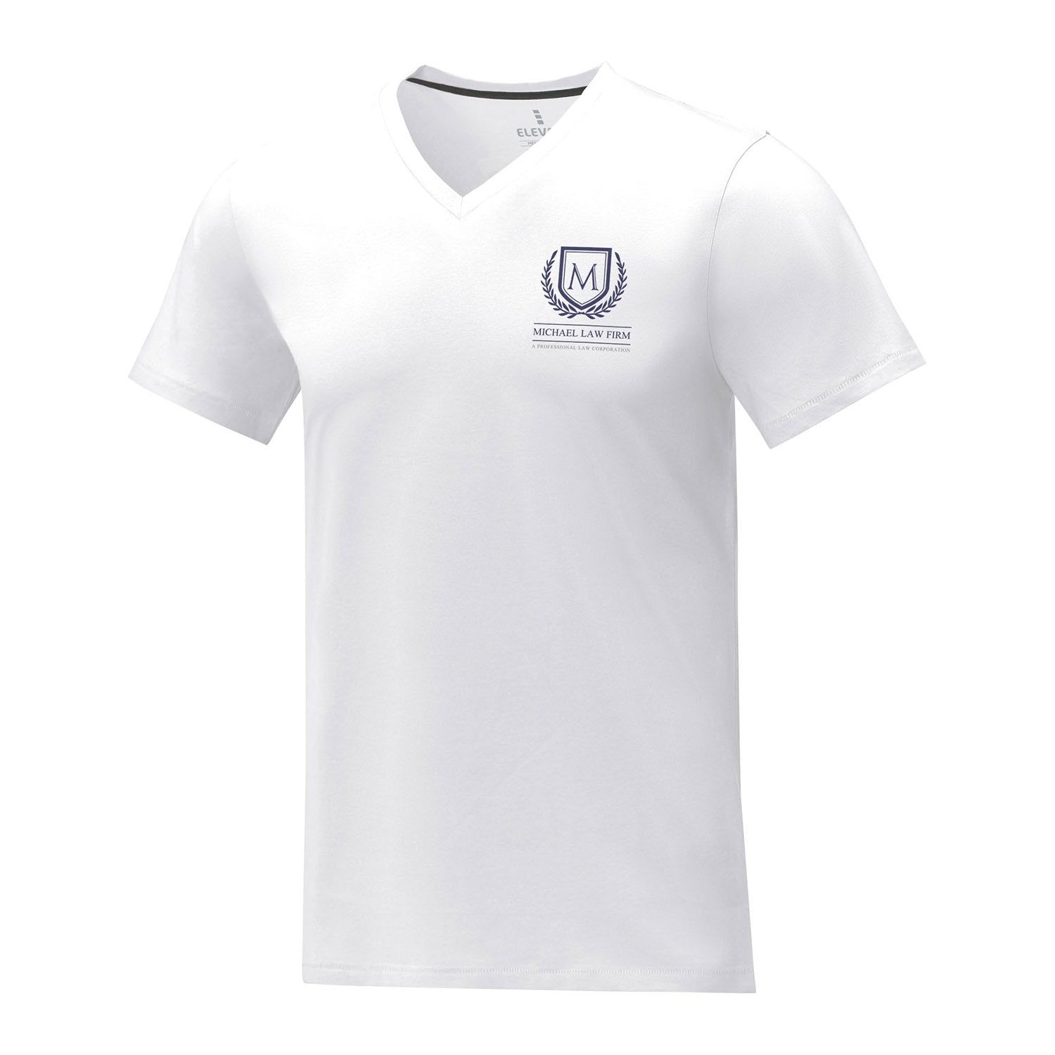 Somoto kortärmad V-ringad t-shirt till herr