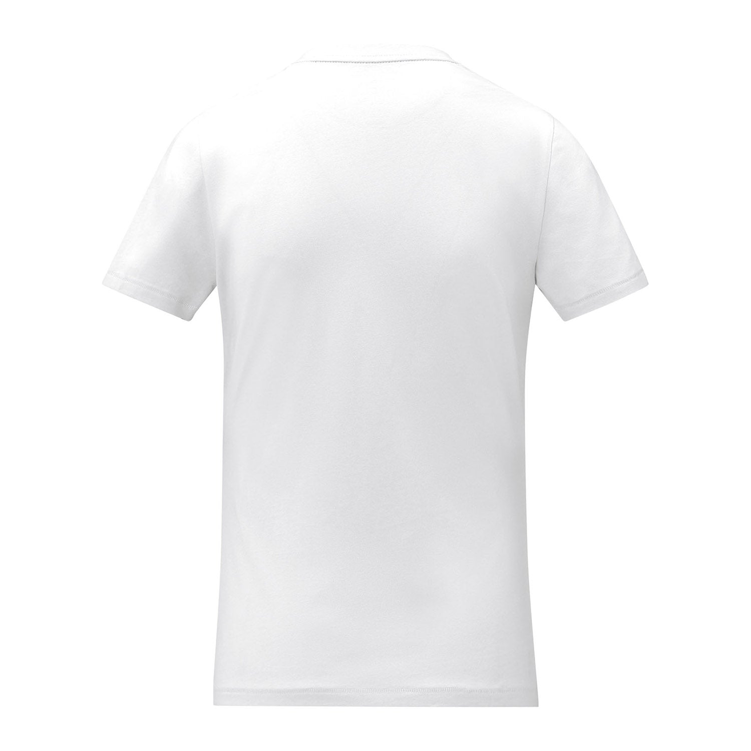 Somoto kortärmad V-ringad t-shirt till dam