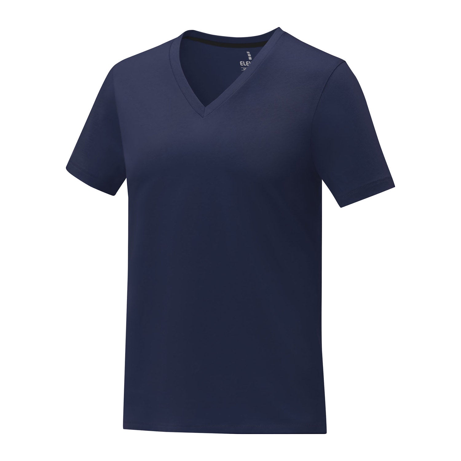 Somoto kortärmad V-ringad t-shirt till dam