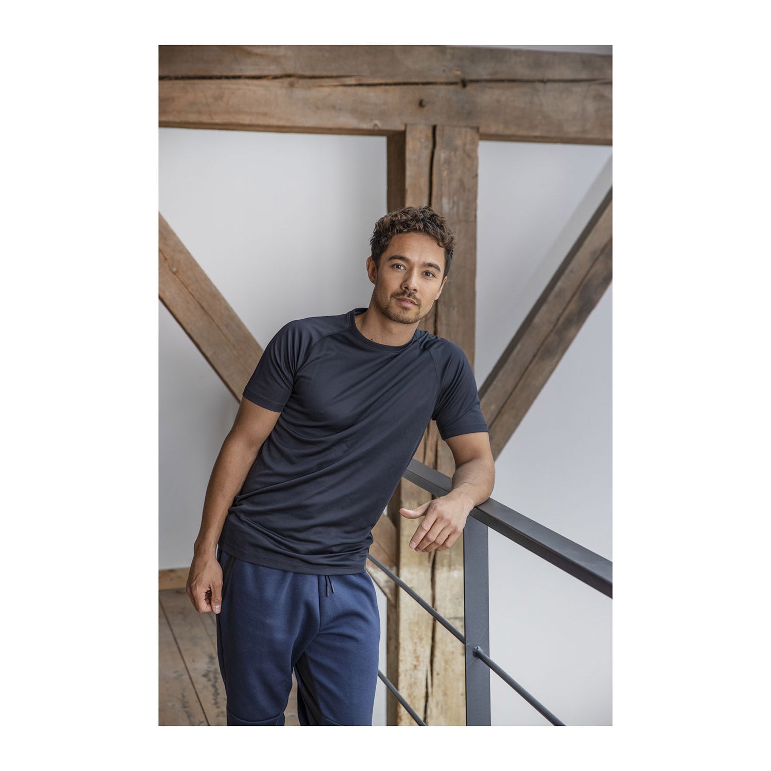 Niagara kortärmad funktions t-shirt för herr