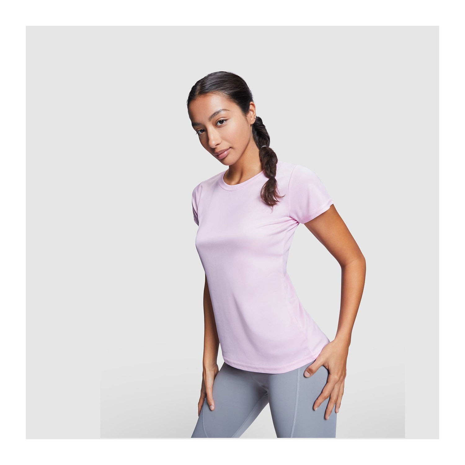 Montecarlo kortärmad funktions T-shirt för dam