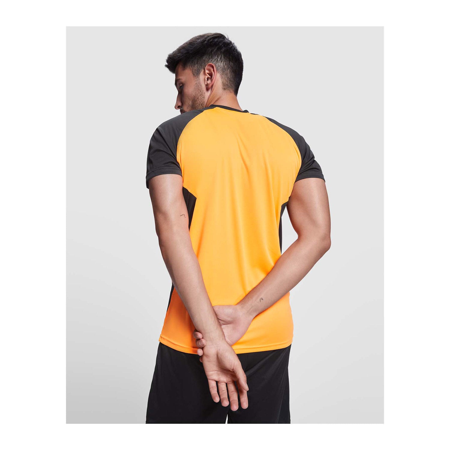 Bugatti kortärmad unisex T-shirt av återvunnet material