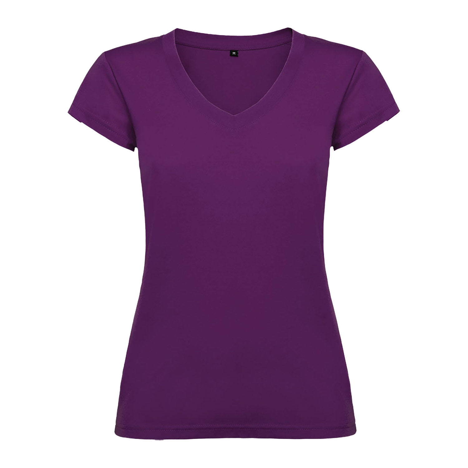 Victoria kortärmad v-ringad T-shirt för dam