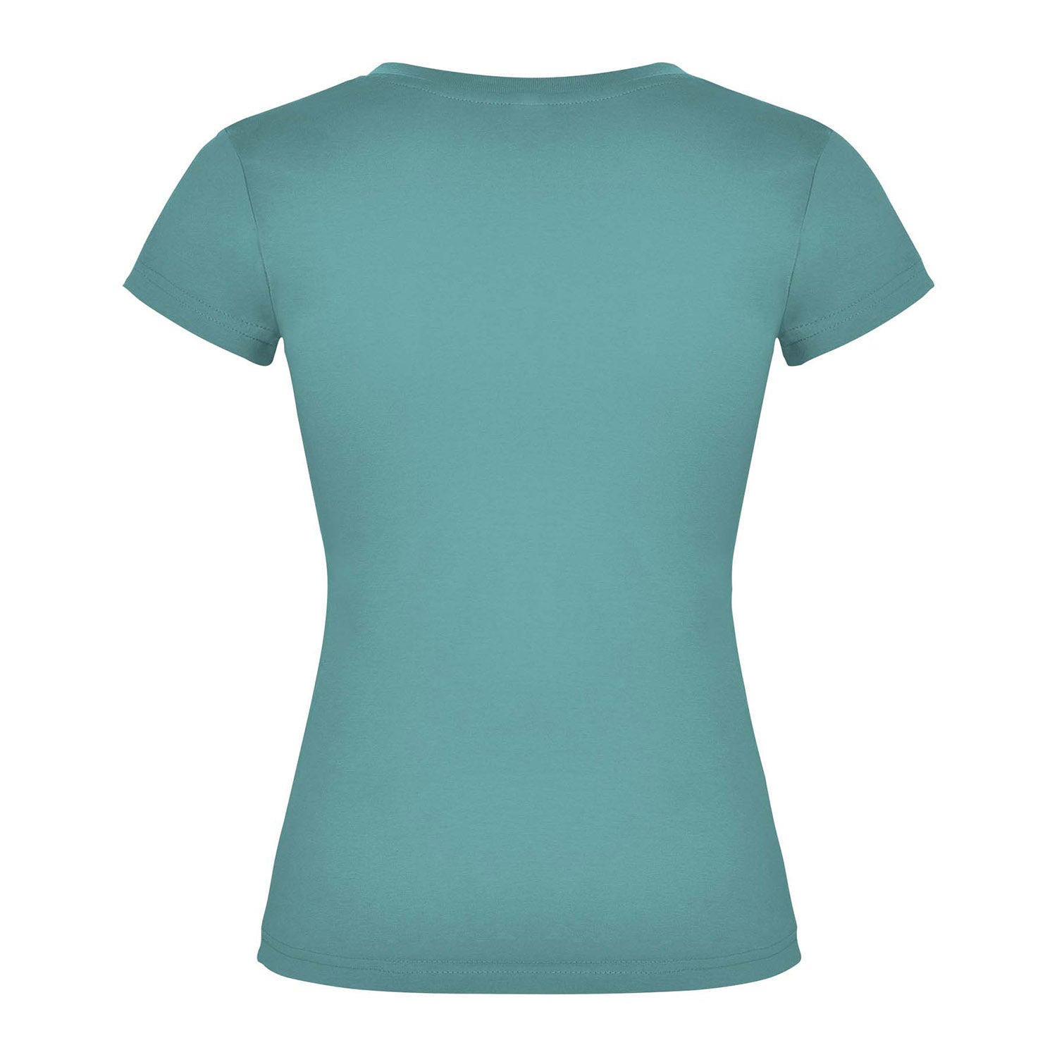 Victoria kortärmad v-ringad T-shirt för dam