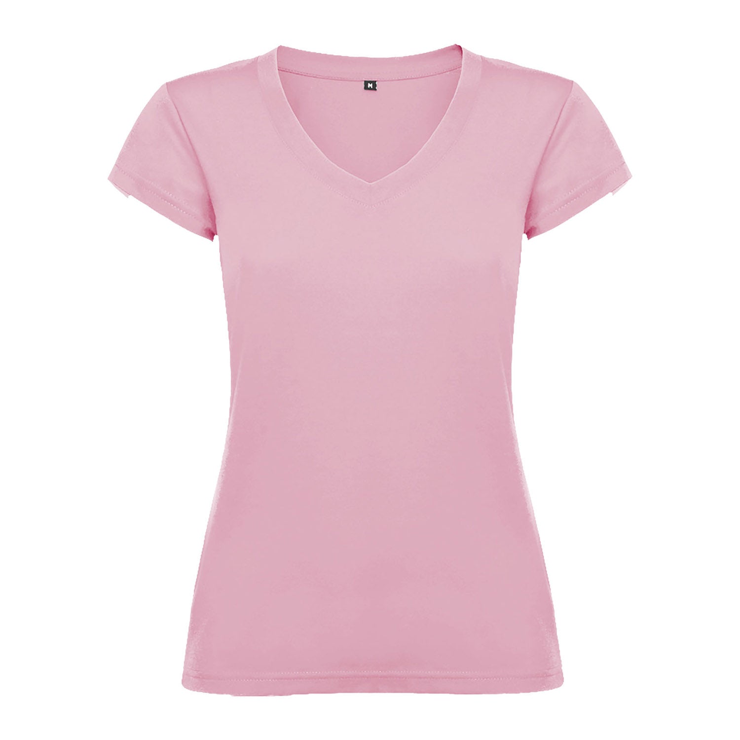 Victoria kortärmad v-ringad T-shirt för dam