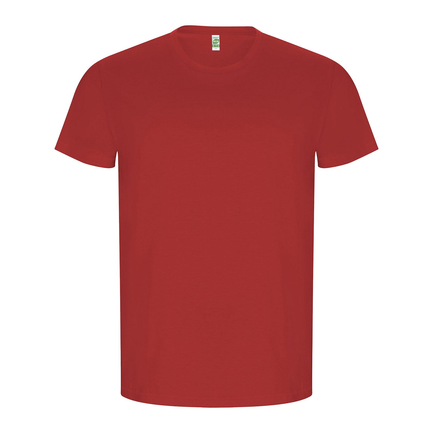 Golden kortärmad T-shirt för herr