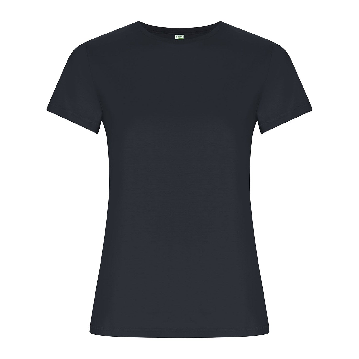 Golden kortärmad T-shirt för dam