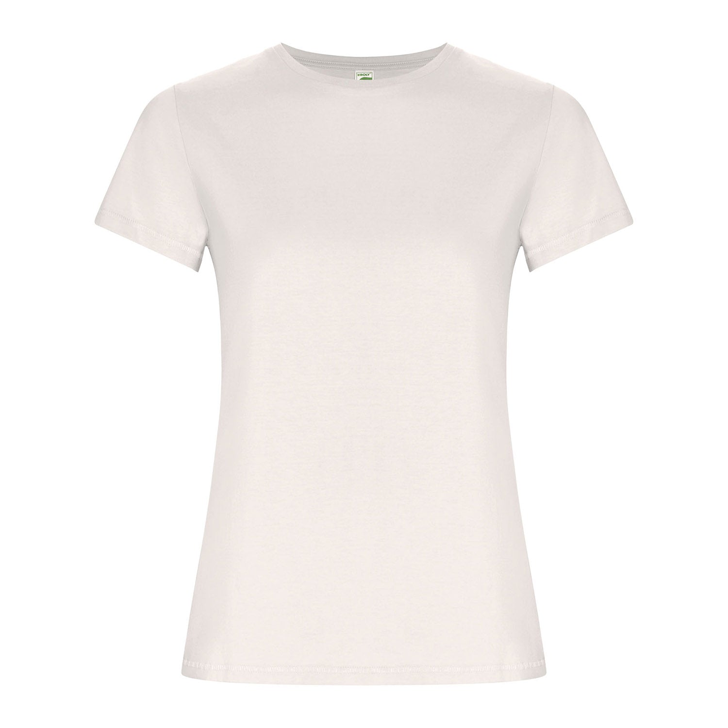 Golden kortärmad T-shirt för dam