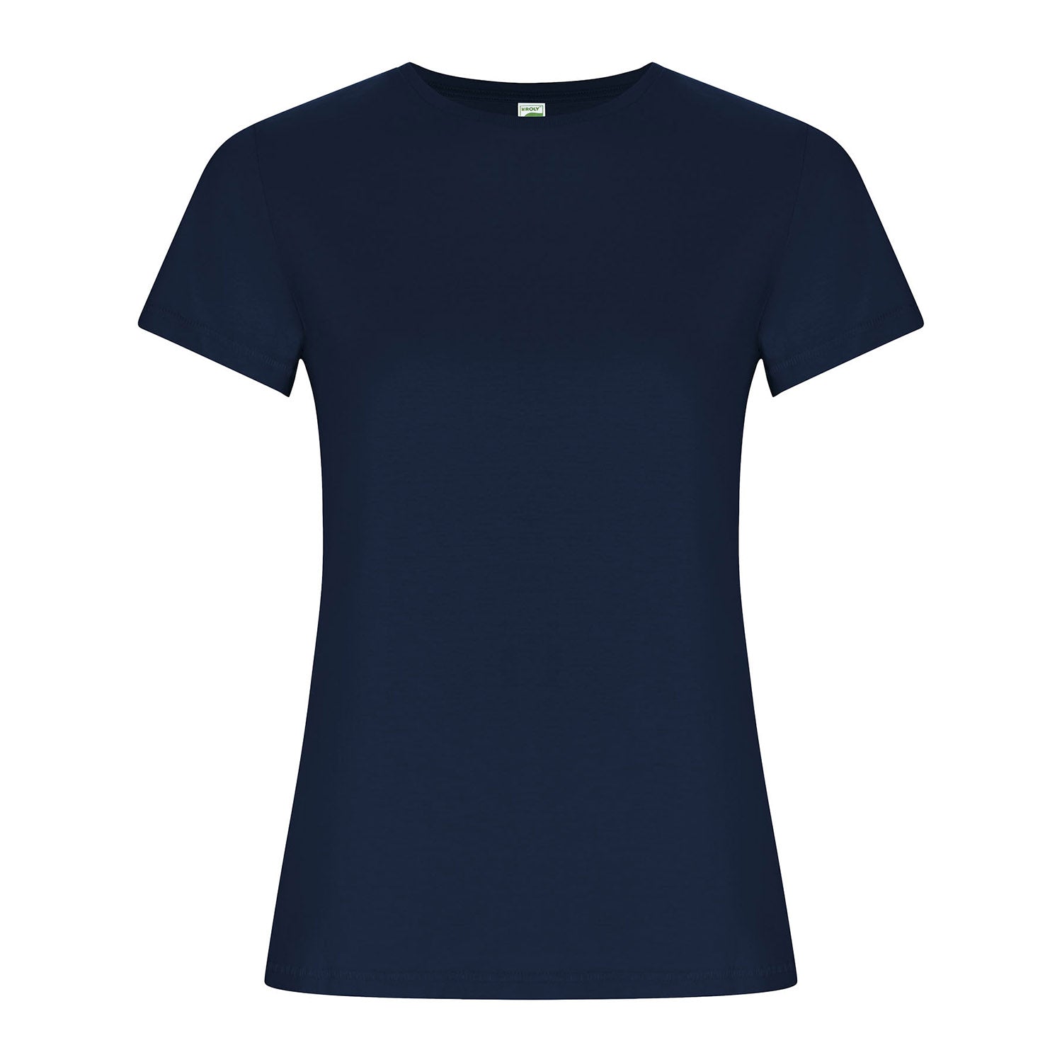 Golden kortärmad T-shirt för dam