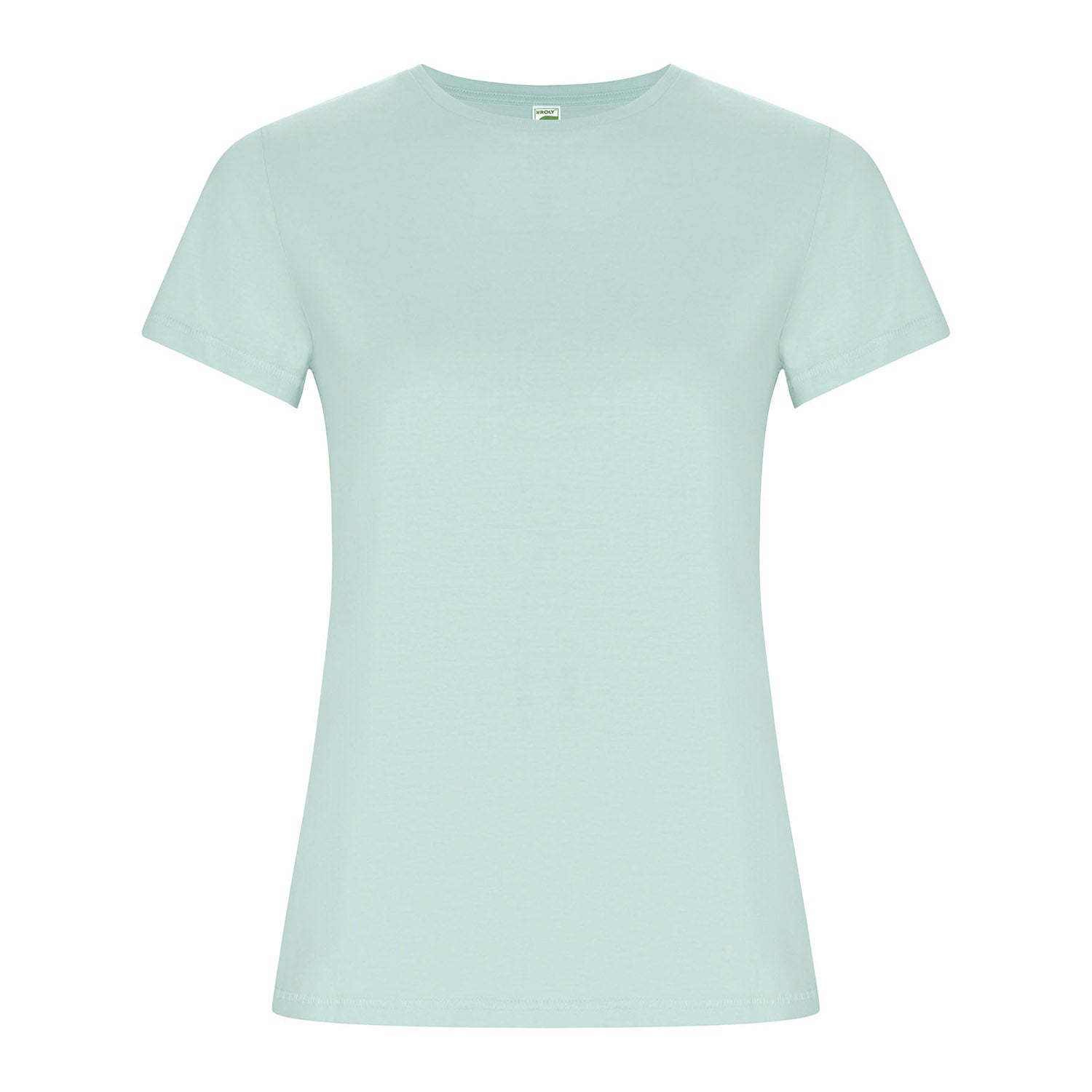 Golden kortärmad T-shirt för dam