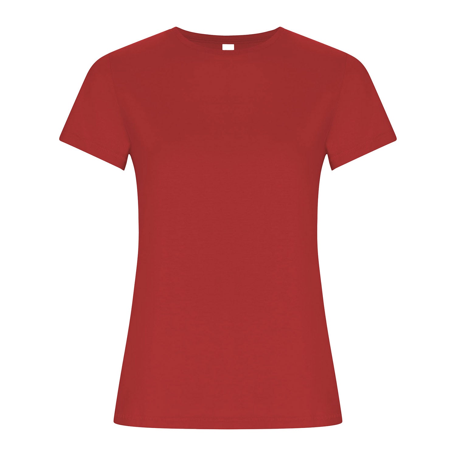 Golden kortärmad T-shirt för dam