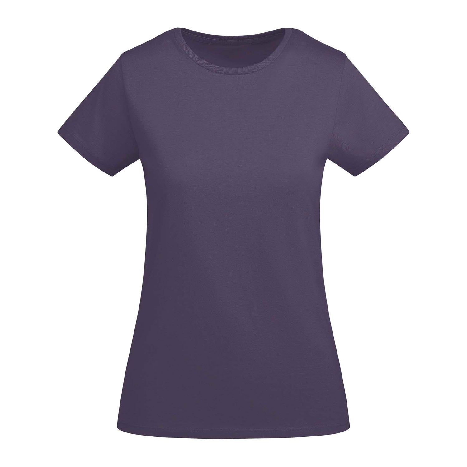 Breda kortärmad T-shirt ekologisk bomull dam