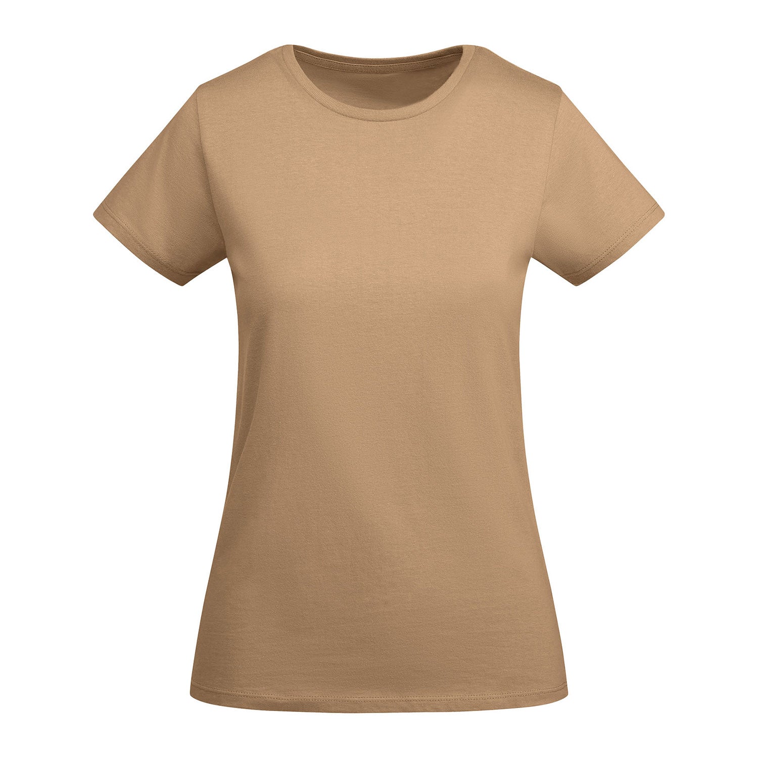 Breda kortärmad T-shirt ekologisk bomull dam