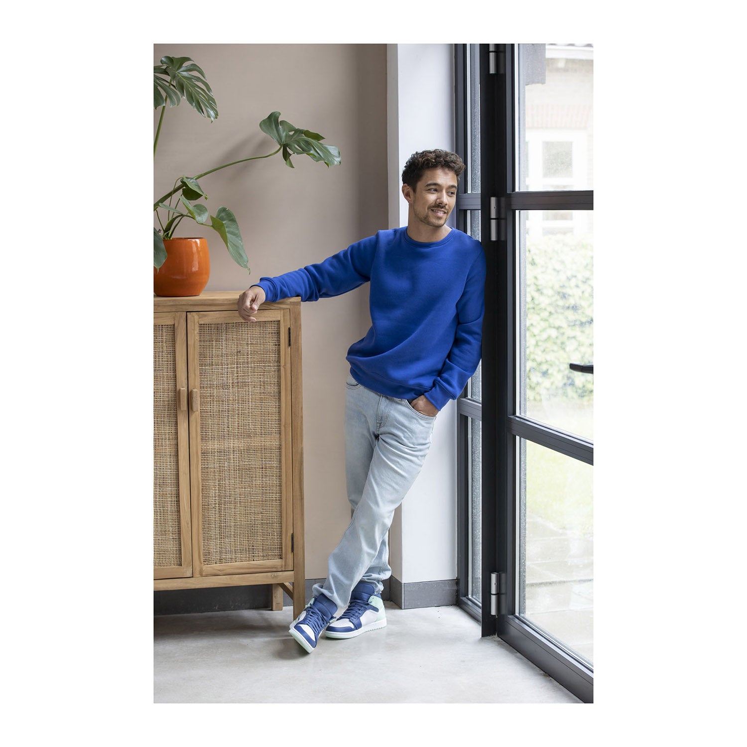 Zenon rundhalsad tröja herr