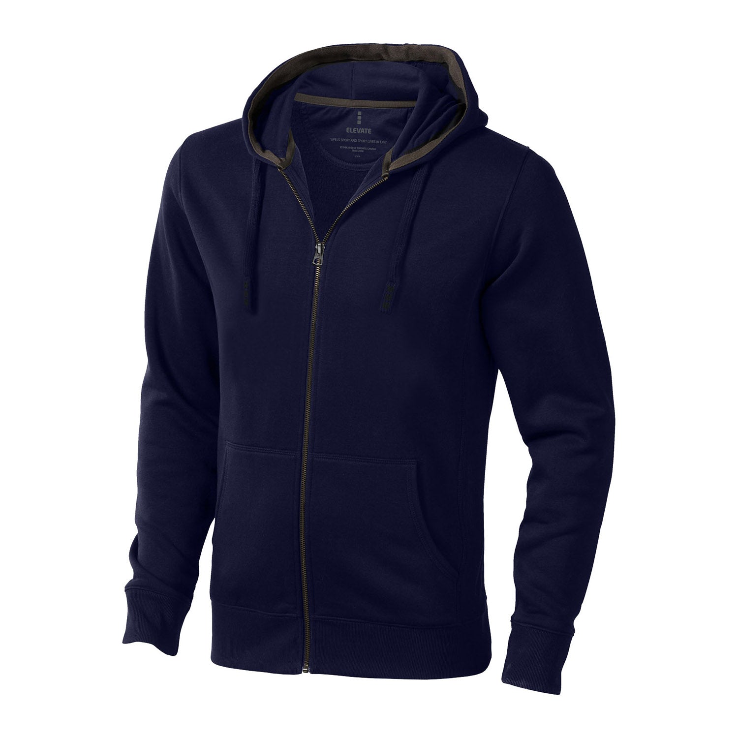 Arora hoodie med hel dragkedja män