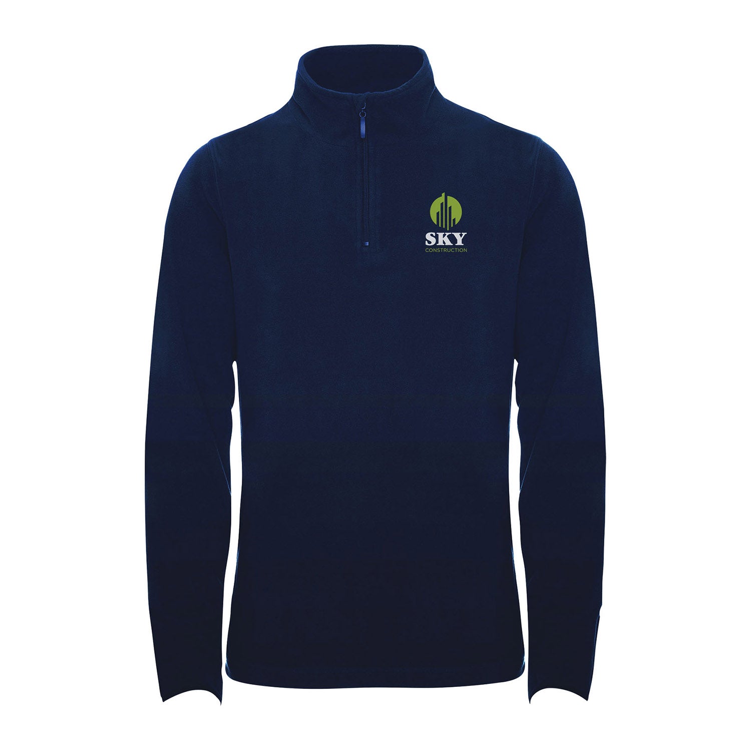 Himalaya fleecejacka med kvartslång dragkedja för dam