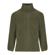 Artic fleecejacka för herr med hellång dragkedja