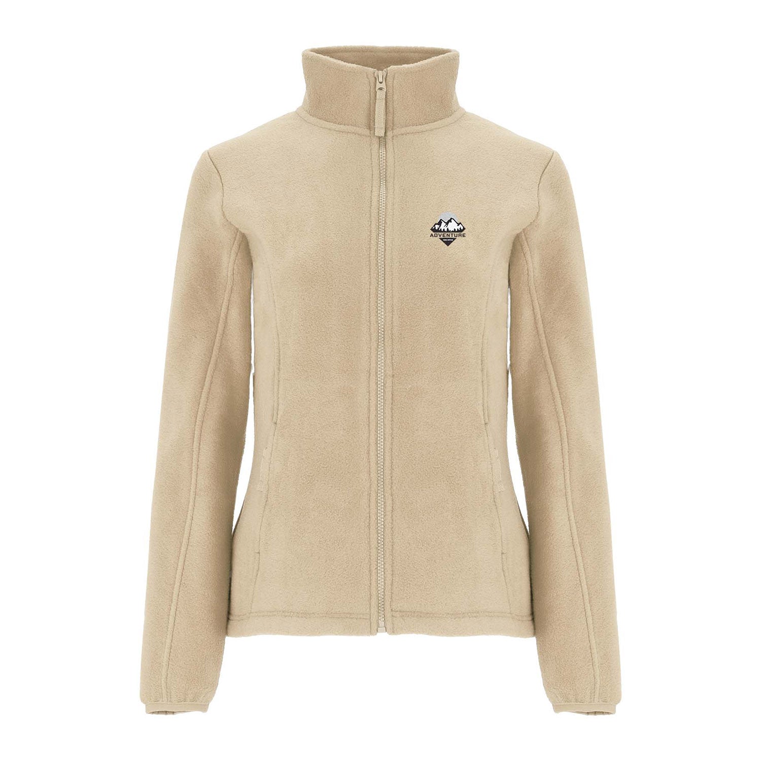 Artic fleecejacka för dam med hellång dragkedja