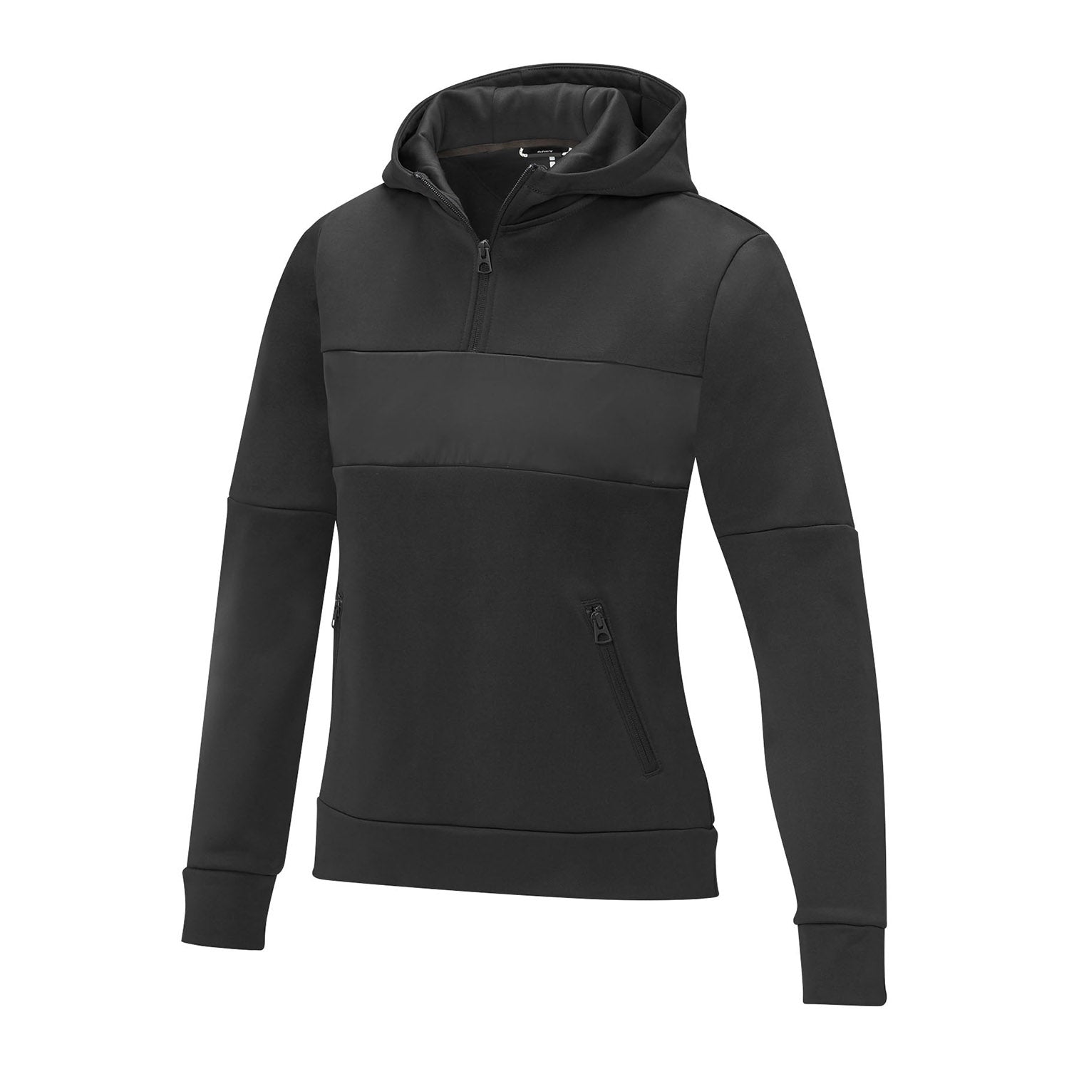 Sayan damanorak med huva och halv dragkedja